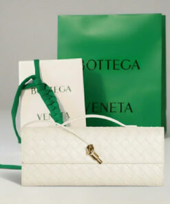 Leather Clutch Sea salt