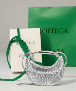 Mini Crossbody Bag Silver