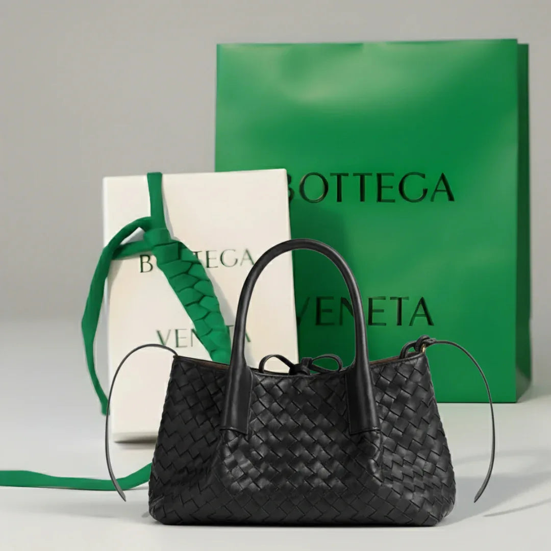 Small Leather Crossbody Bag Black