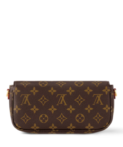 Chain Wallet On Strap Bag