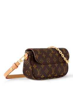 Chain Wallet On Strap Bag