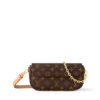 Chain Wallet On Strap Bag