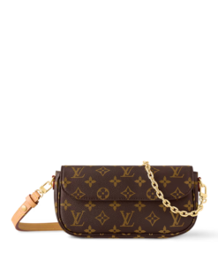 Chain Wallet On Strap Bag