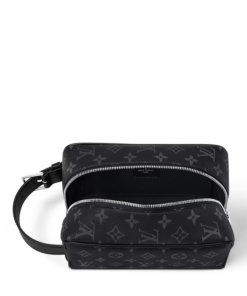Monogram Dopp Kit Toiletry Bag Eclipse
