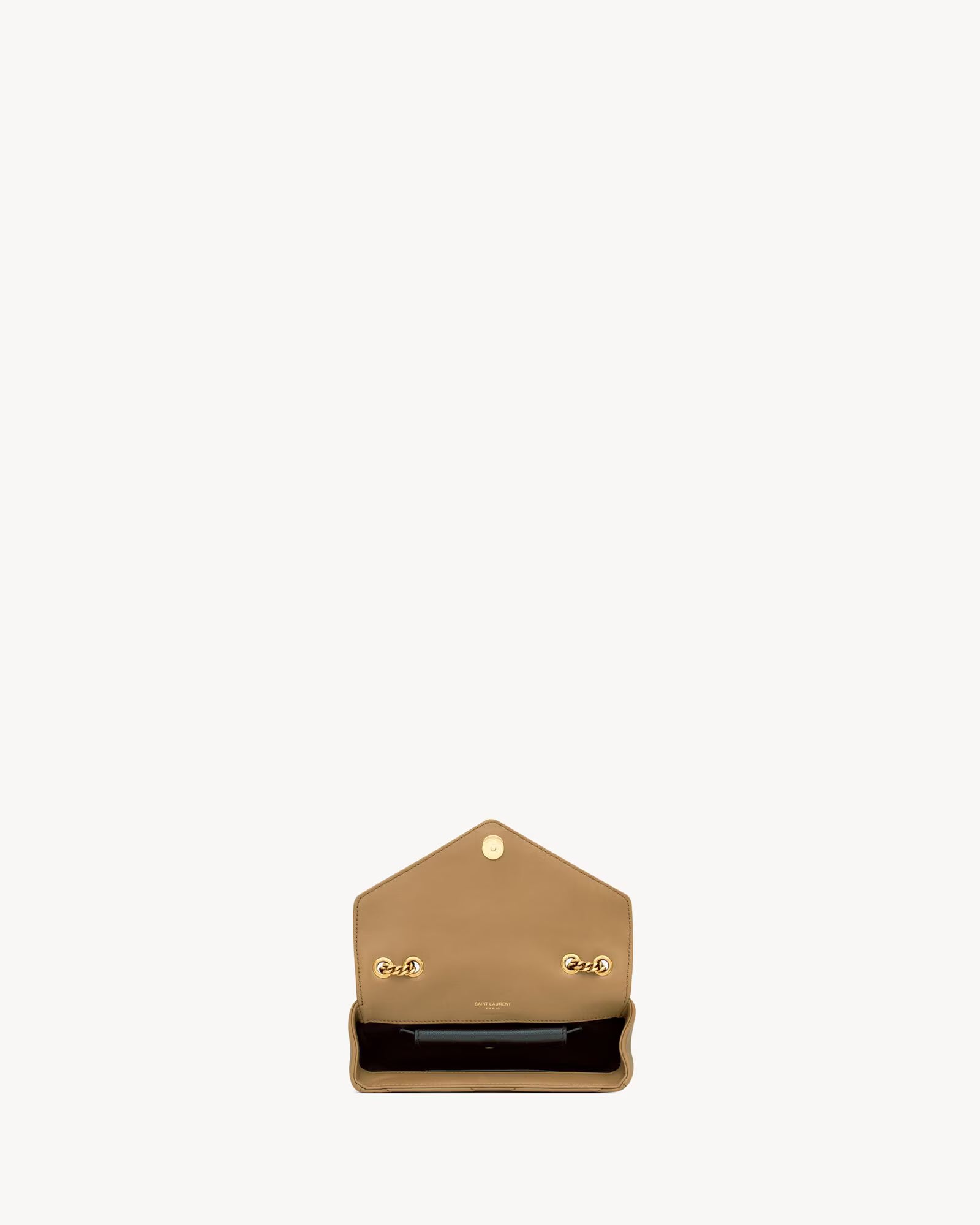 LOULOU MINI in lambskin leather – Beige