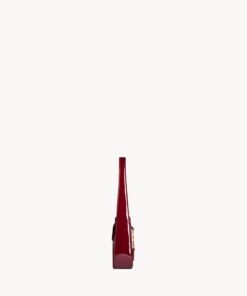 Mini le 5 À 7 in smooth Leather – Burgundy