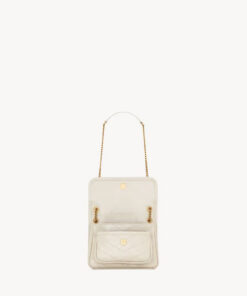 NIKI Mini in vintage leather – Ivory