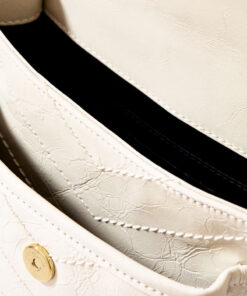 NIKI Mini in vintage leather – Ivory