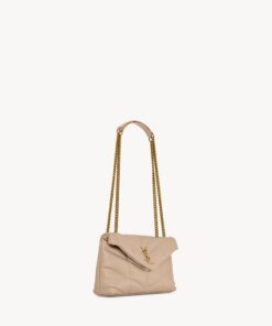 PUFFER TOY in lambskin – Beige