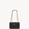PUFFER TOY in lambskin - Black