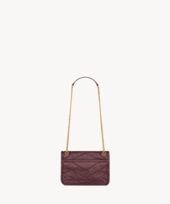 NIKI Mini in vintage leather – Red