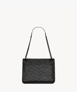 NIKI Medium in Vintage Leather – Black