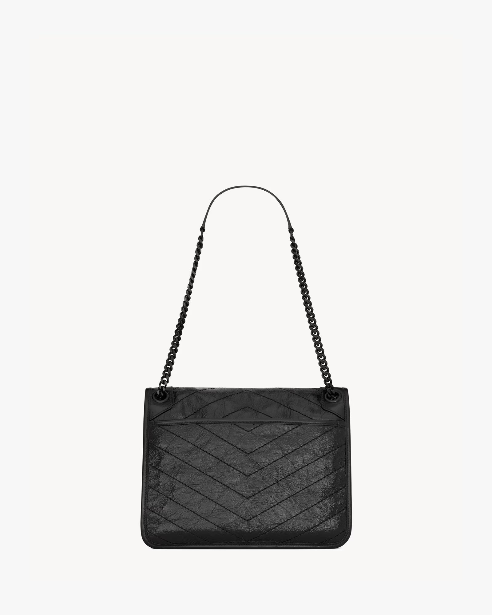 NIKI Medium in Vintage Leather – Black