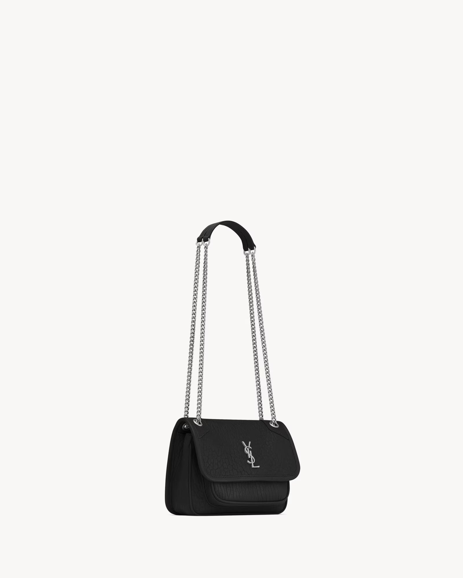 NIKI Mini in vintage leather – Black