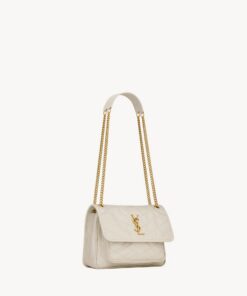 NIKI Medium in Vintage Leather – Cream