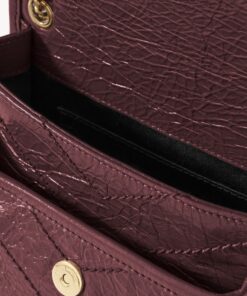 NIKI Mini in vintage leather – Red
