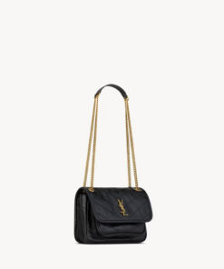 NIKI Mini in vintage leather – Black