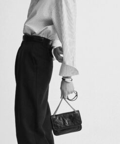 NIKI Mini in vintage leather – Red