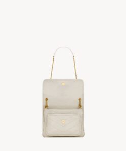 NIKI Medium in Vintage Leather – Cream