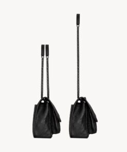 NIKI Medium in Vintage Leather – Black