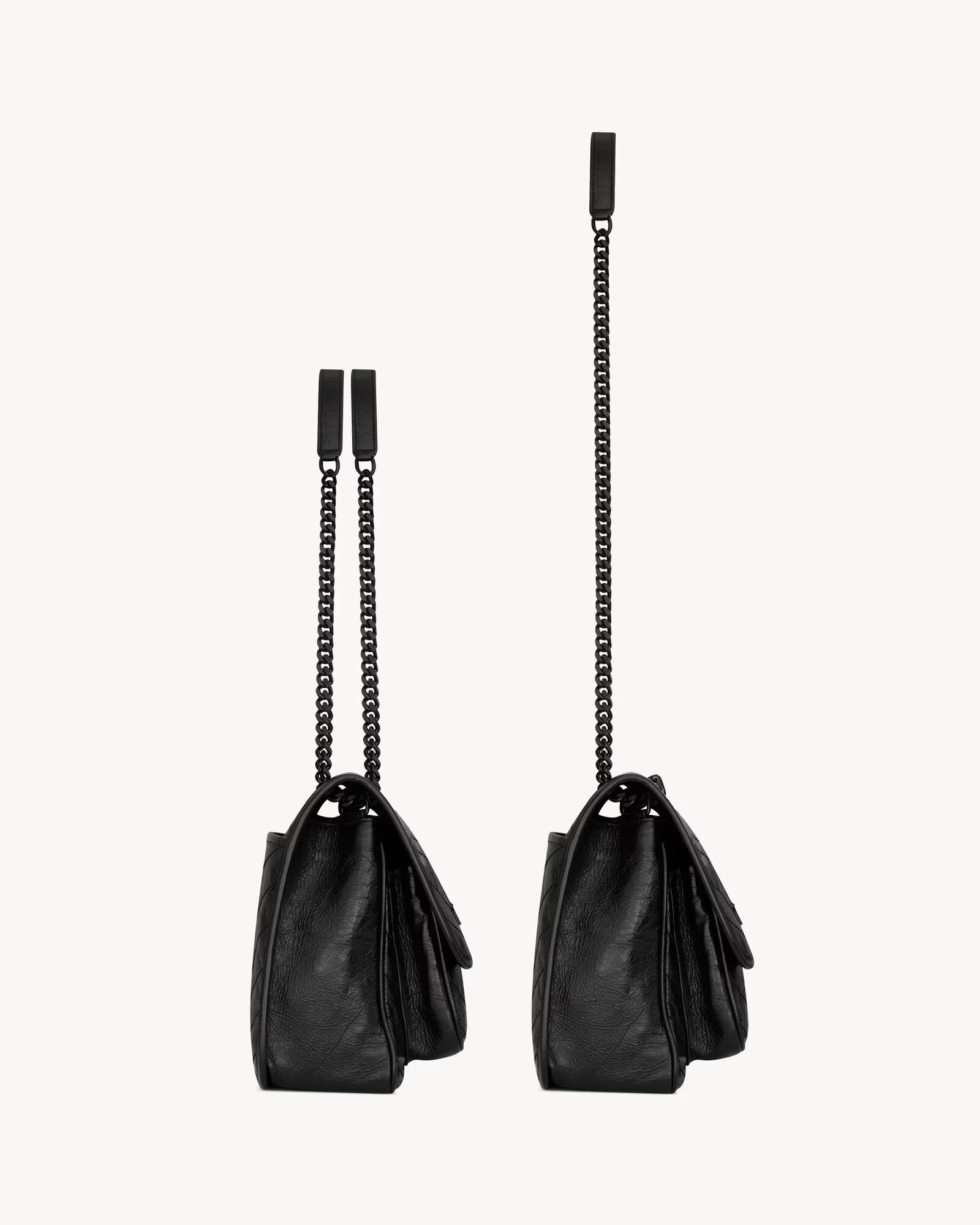 NIKI Medium in Vintage Leather – Black