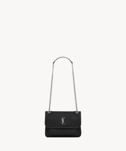 NIKI Mini in vintage leather – Black