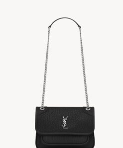 NIKI Mini in vintage leather – Black