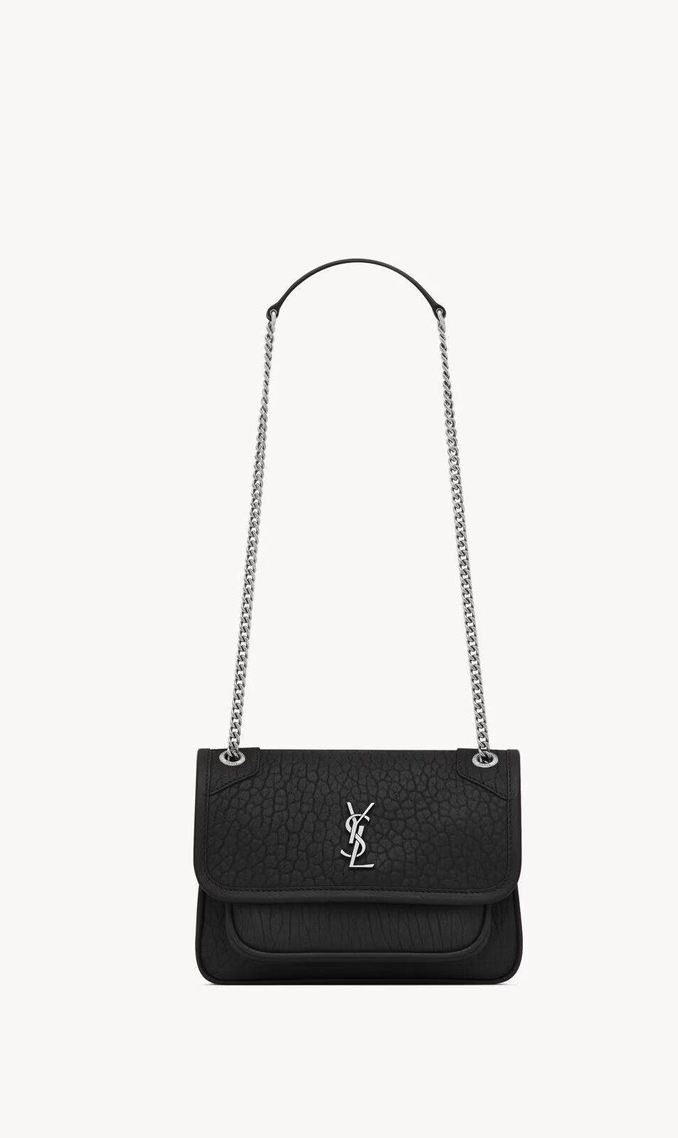 NIKI Mini in vintage leather – Black