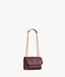 NIKI Mini in vintage leather – Red