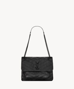 NIKI Medium in Vintage Leather – Black