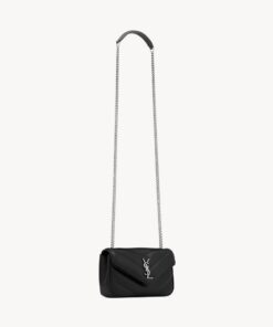 LOULOU MINI in lambskin leather – Black