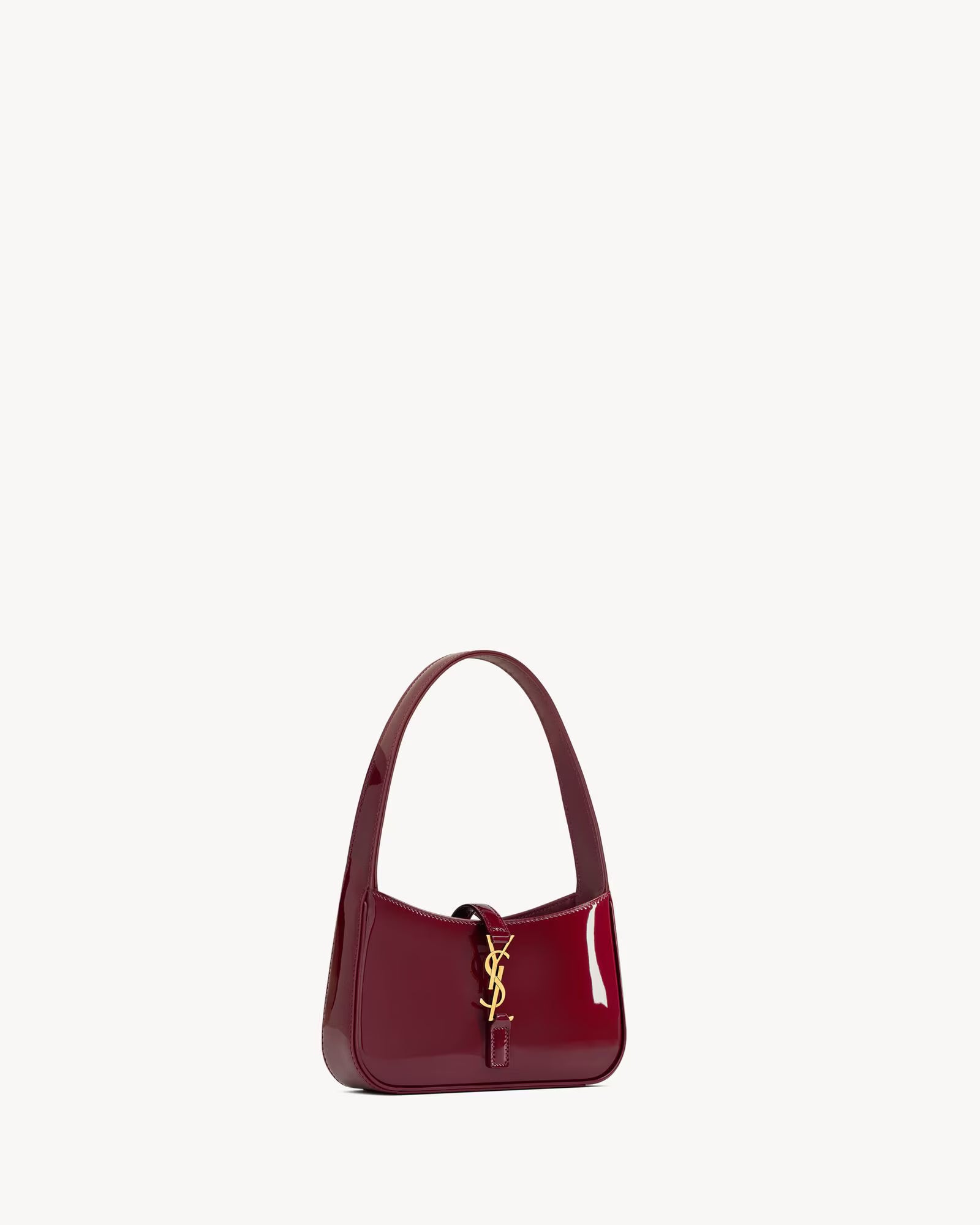 Mini le 5 À 7 in smooth Leather – Burgundy