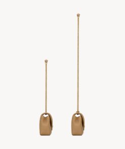 LOULOU MINI in lambskin leather – Beige